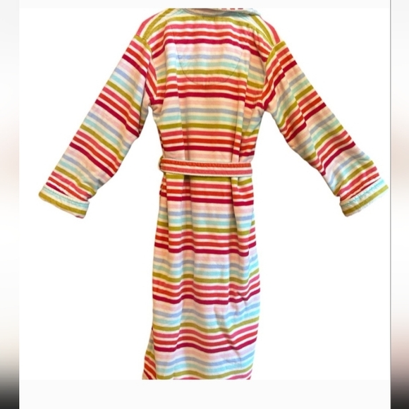 Vintage Victoria's Secret Candy Stripes Valour Robe - Picture 2 of 14